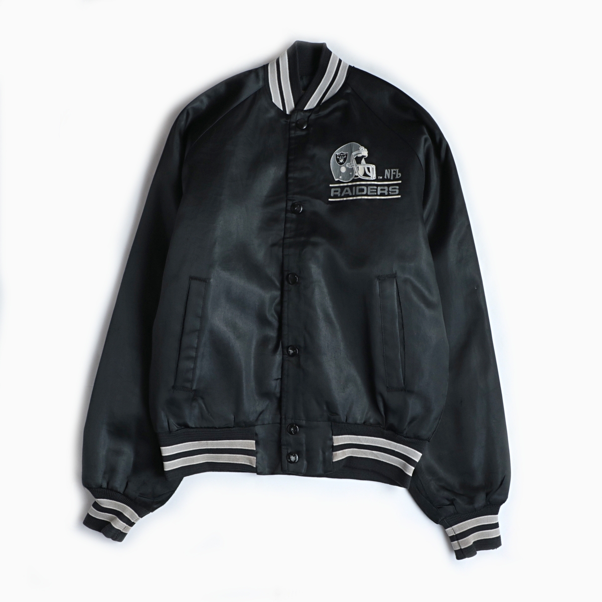 Chalk Line RAIDERS 80s USA製 スタジャン L 19so 販売通販売