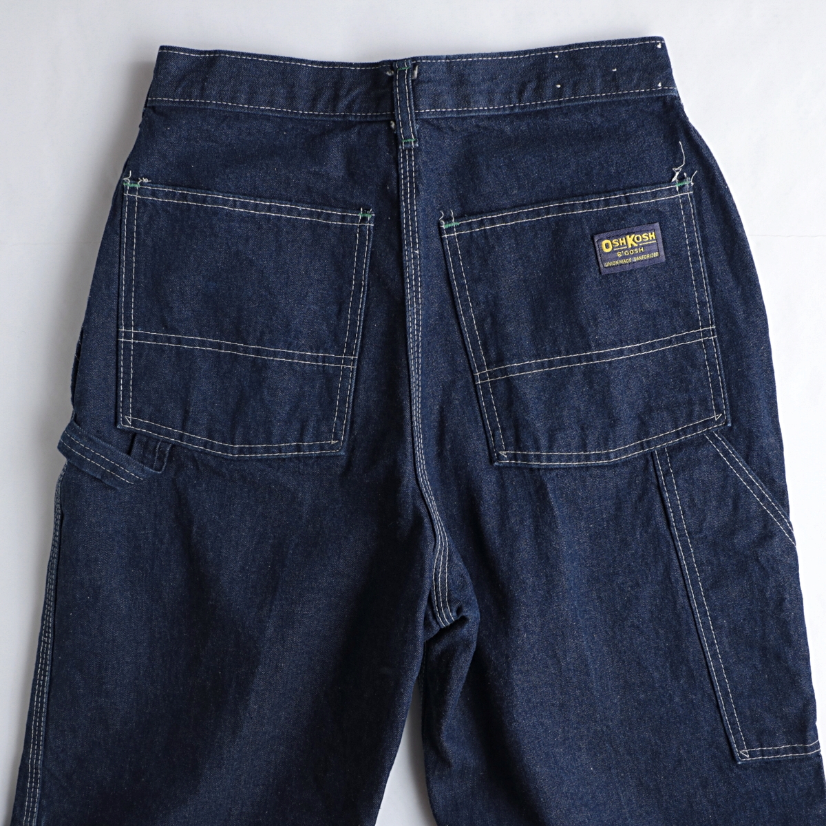 70s Oshkosh B′gosh オシュコシュ talon42 濃紺 デニム ペインター 