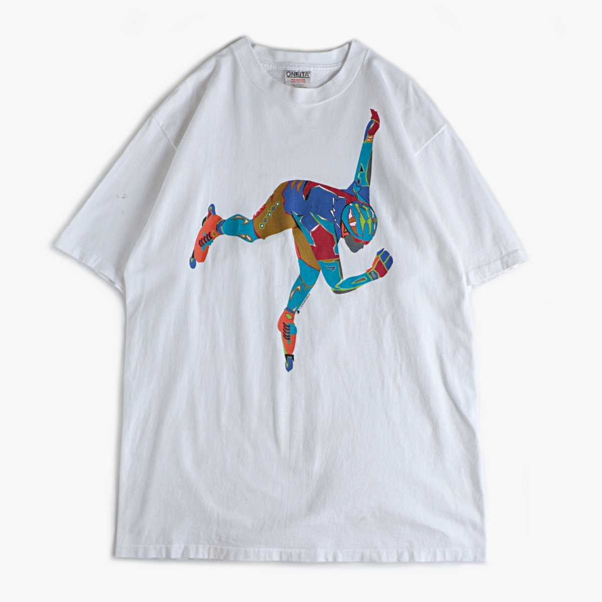 90s ONEITA Print T-shirt