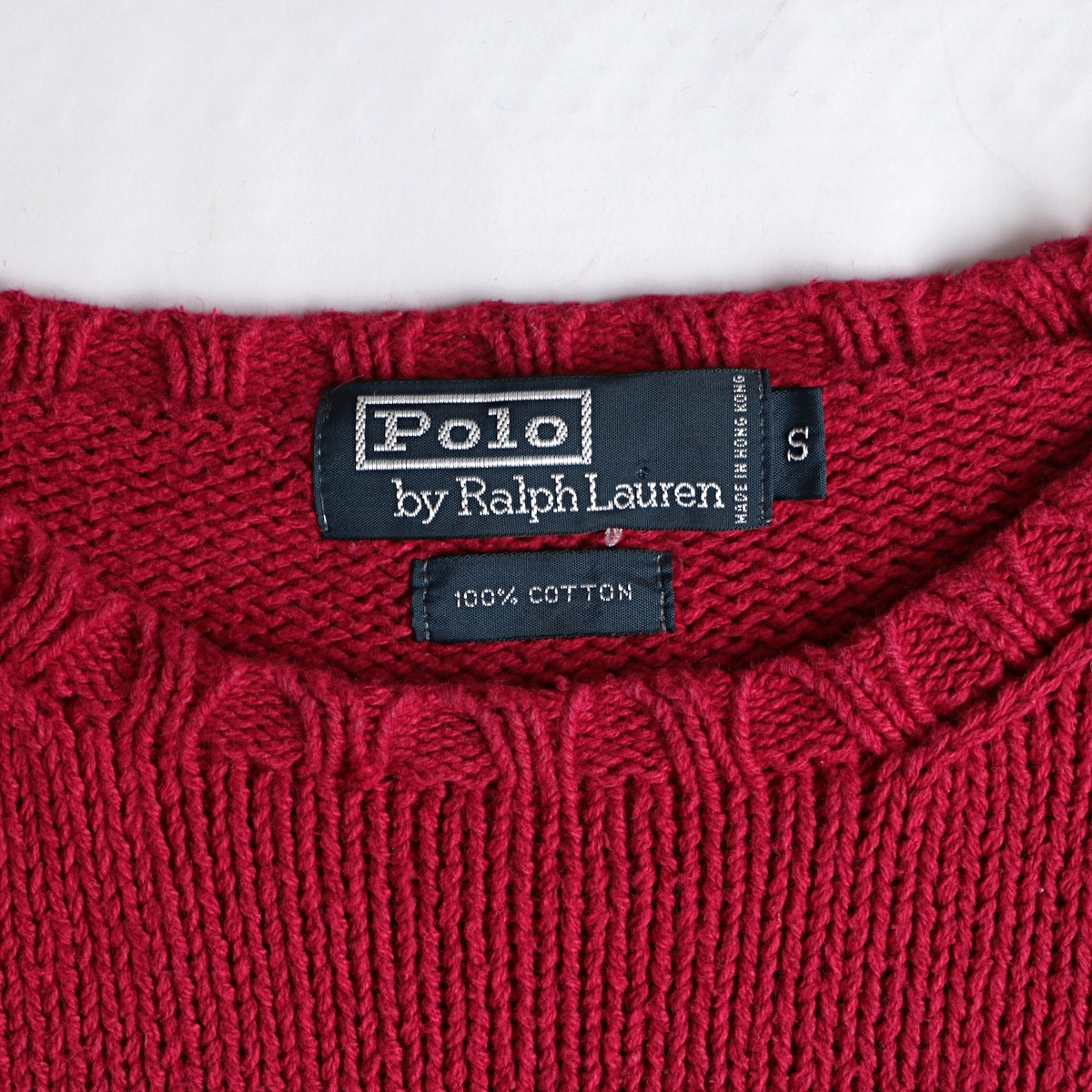 Polo Ralph Lauren ラルフローレン ”good-color” コットン ニット 