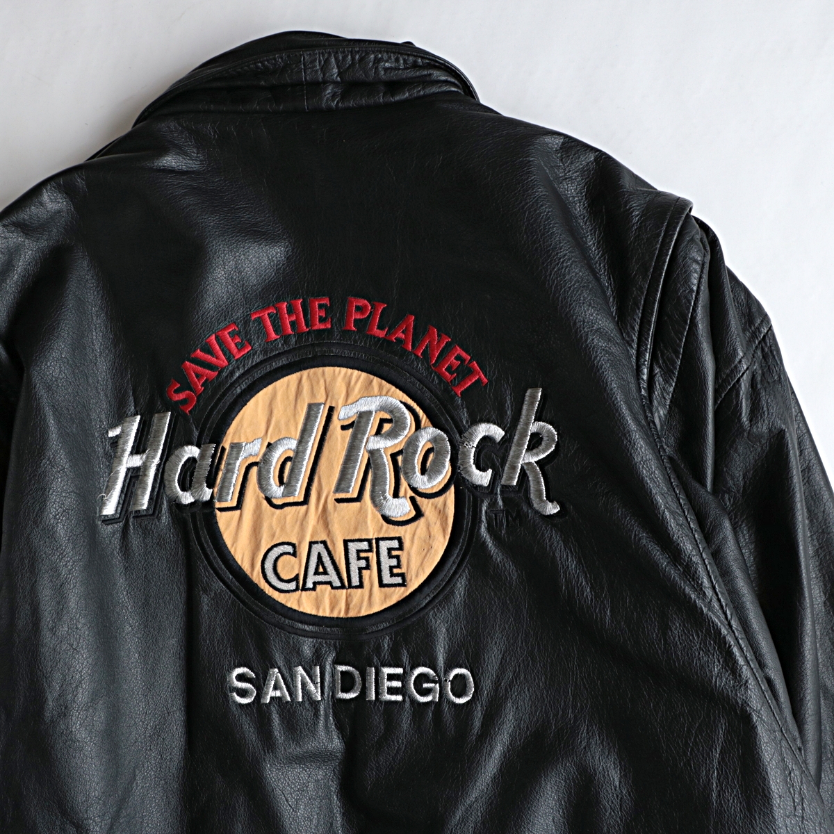 hard rock cafe ハードロックカフェ ”save the planet” A2 フライト 