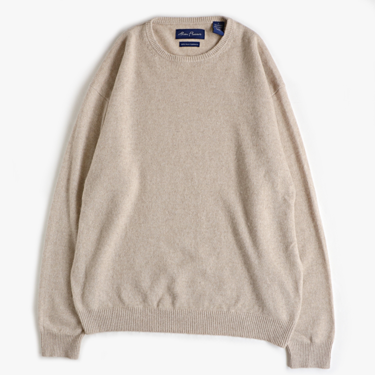 80s patagonia wool 肉厚 ニット セーター ネイビー S クルーネック