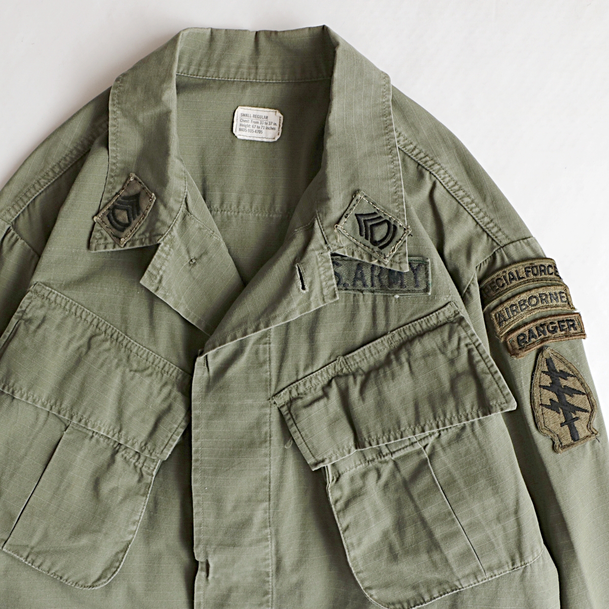 vintage 69s 米軍 U.S.Army ジャングル ファティーグ ミリタリー