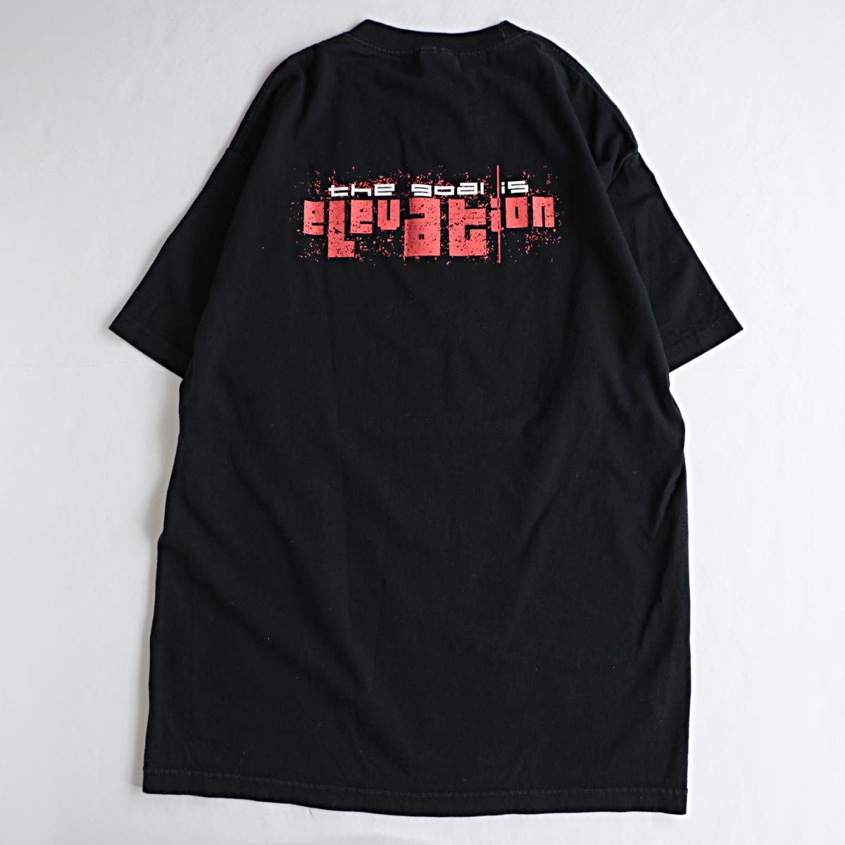 00s U2 「The Goal Is Elevation」ツアー ロック バンド Tシャツ usa製