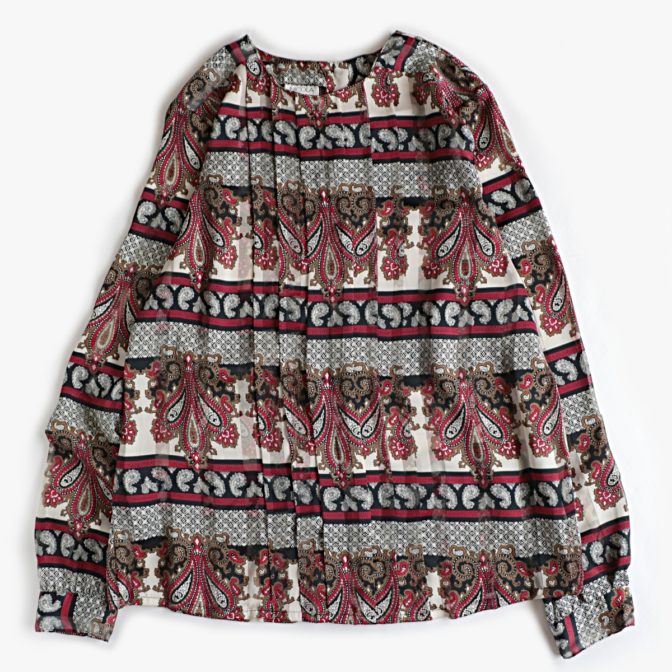 90s 総柄 古着 トップス レディース