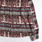 90s 総柄 古着 トップス レディース