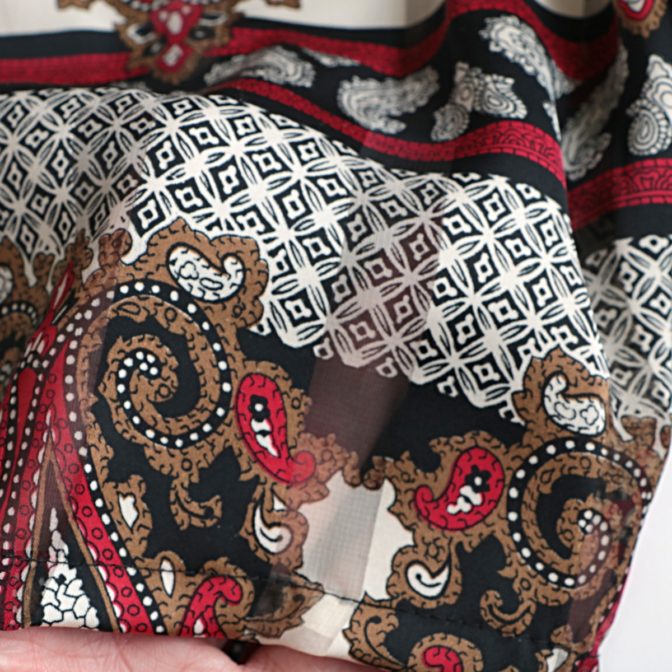 90s 総柄 古着 トップス レディース