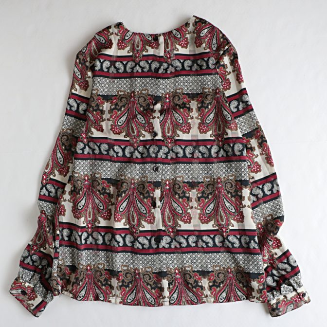 90s 総柄 古着 トップス レディース