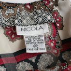 90s 総柄 古着 トップス レディース