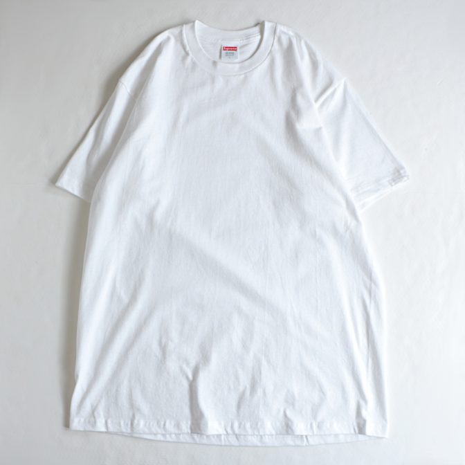 シュプリーム Tシャツ 無地 白