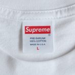 シュプリーム Tシャツ 無地 白
