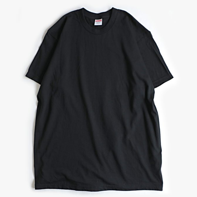 シュプリーム Tシャツ 無地 黒