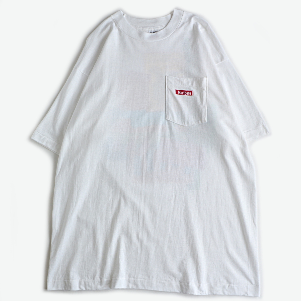 90s マルボロ トレイン ポケットTシャツ　XLサイズ