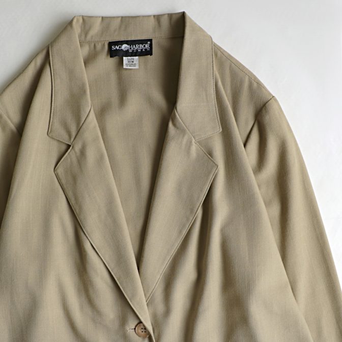 90s 古着 テーラードジャケット レディース