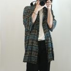 柄 シャツ レーヨン 古着 メンズ