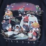 90s アラスカ プリント Tシャツ