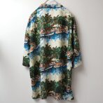 総柄 アロハ シルク シャツ リゾート