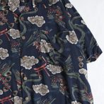 80s ケニントン アロハ シャツ 龍 古着