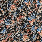 柄 シルク シャツ 古着 ブランド