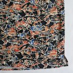 柄 シルク シャツ 古着 ブランド