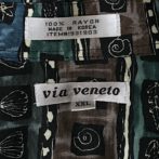 柄 シャツ レーヨン 古着 メンズ