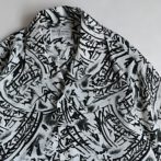古着 総柄 半袖 シャツ アブストラクト