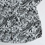 古着 総柄 半袖 シャツ アブストラクト