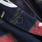 柄 ジャケット レーヨン 古着 90s