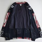 柄 ジャケット レーヨン 古着 90s