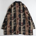 アブストラクト 柄 ジャケット 古着 90s