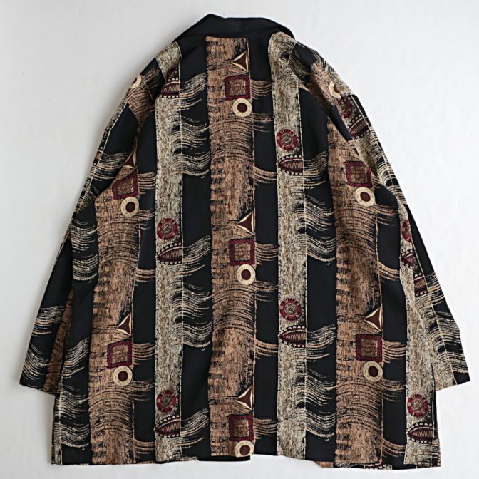 アブストラクト 柄 ジャケット 古着 90s