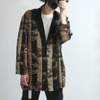 アブストラクト 柄 ジャケット 古着 90s