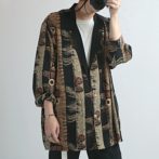 アブストラクト 柄 ジャケット 古着 90s