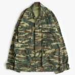 ギリシャ軍 ミリタリー ジャケット リザードカモ