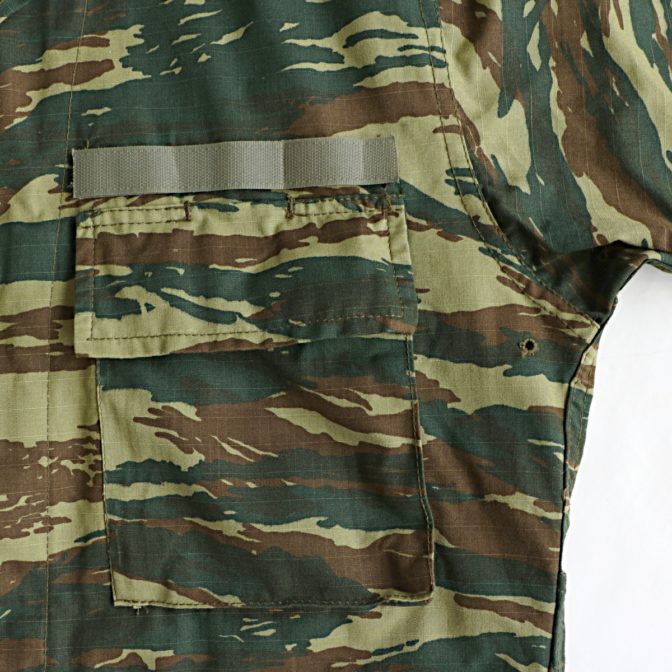ギリシャ軍 ミリタリー ジャケット リザードカモ