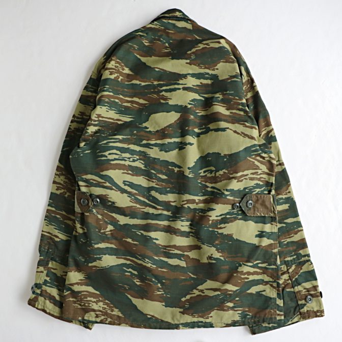 ギリシャ軍 ミリタリー ジャケット リザードカモ