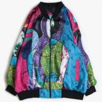 ピカソ ジャケット 柄 90s 古着