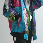 ピカソ ジャケット 柄 90s 古着