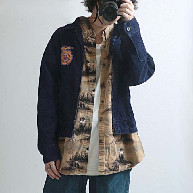 FFA ファーマーズジャケット 70s コーデュロイ