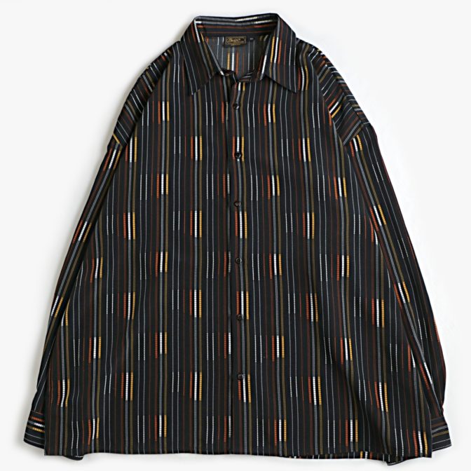 90s マルチ ストライプ シャツ 古着