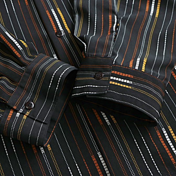 90s マルチ ストライプ シャツ 古着