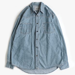 非公開: 90’s Levi’s Silver TAB リーバイス シルバータブ ウエスタン デニム シャツ 古着 used