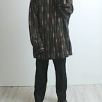 90s マルチ ストライプ シャツ 古着