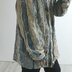 クージー 総柄 ３D ニット シャツ