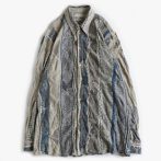 クージー 総柄 ３D ニット シャツ