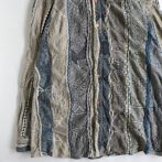 クージー 総柄 ３D ニット シャツ