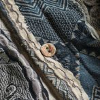 クージー 総柄 ３D ニット シャツ