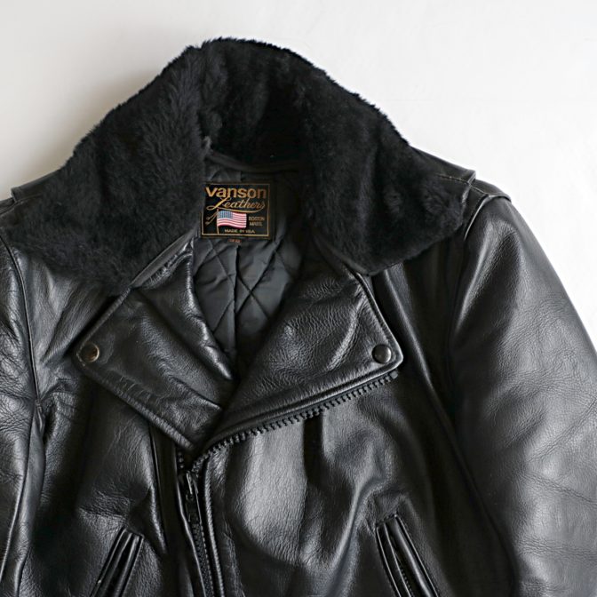 バンソン レザー ライダース ジャケット