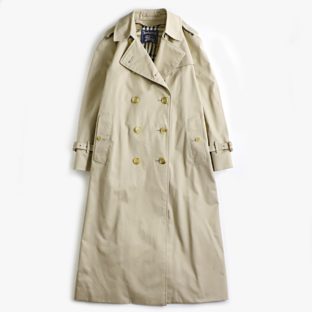 Pierre Cardin ピエールカルダン ダブルブレスト コットン トレンチコート ライナー付き 古着 used – khaki select  clothing｜古着 通販