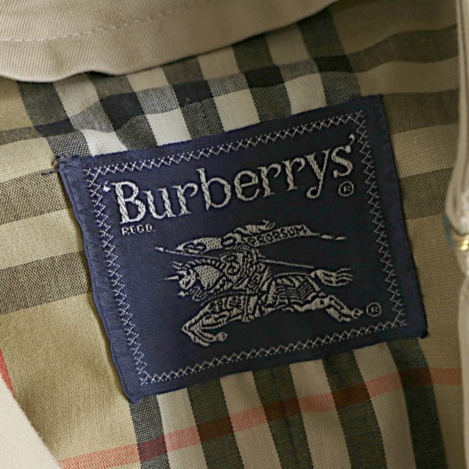 バーバリー トレンチコート ノバチェック 古着